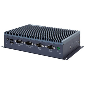 ARBOR SB-244-1J64 Fanless Computer with Intel Elkhart Lake J6412 CPU, 3x 2.5 GbE LAN, 1x GbE LAN, 4 GB memory, multiple I/O